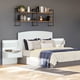 thumbnail image 3 of Respaldo De Cama Con Veladores Y Luz Led Antonella Blanco, 3 of 4