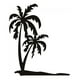 thumbnail image 1 of Decomural Palm Trees Tropical Beach WS-18569, 1 of 2