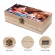 thumbnail image 3 of La Vida Secreta de tus Mascotas Caja Organizadora de Madera Rústica - Caja Decorativa Multifuncional para Escritorio, Hogar, Oficina, Joyas y Manualidades, 3 of 6