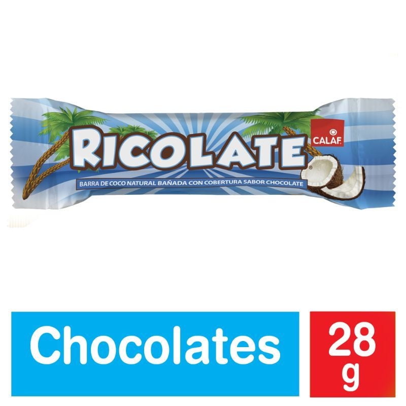 Chocolate Ricolate 28 g Calaf