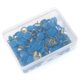 thumbnail image 5 of Chinchetas VAPKER 200 PCS Cabeza Redonda de Plástico Azul, 5 of 7
