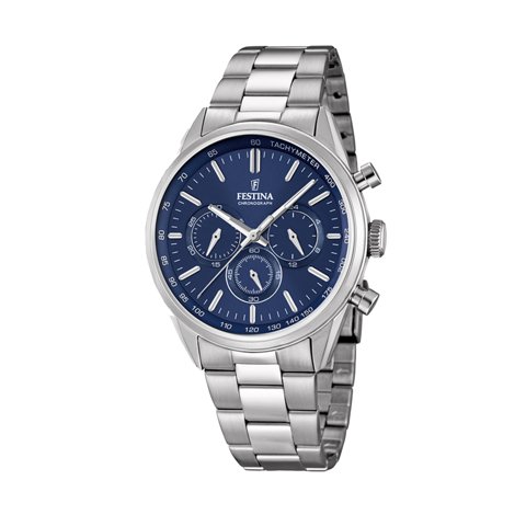 Reloj F16820/2 Festina Azul Hombre Timeless Chronograph