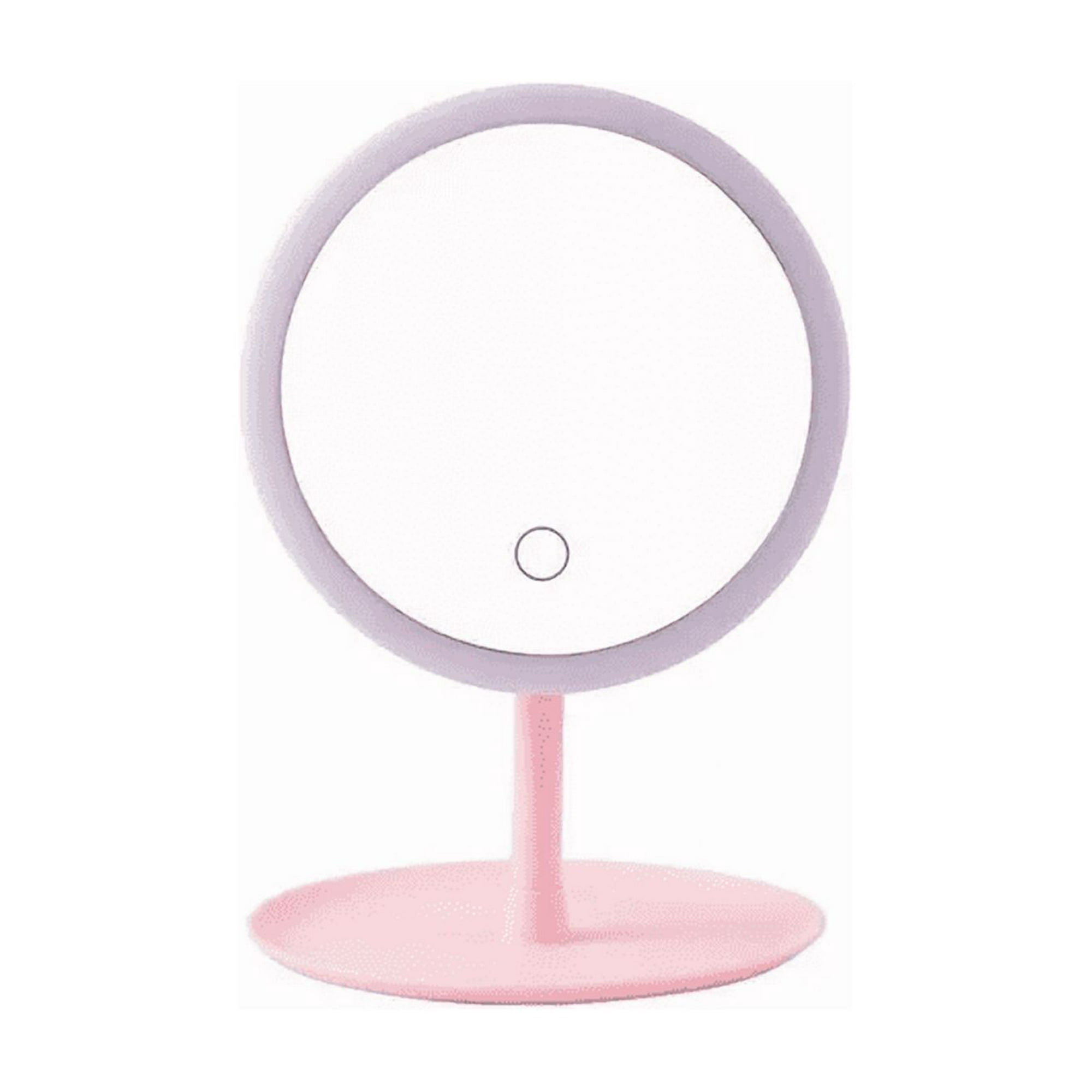 Genérico - Espejo Con Luz Led Maquillaje Plegable Redondo Recargable