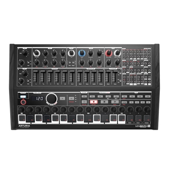 Sintetizador analógico Arturia MiniBrute 2S con secuenciador por pasos