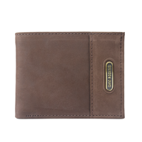 Gino Rodinis - Billetera De Cuero Graso Hombre 110 Tierra