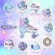 thumbnail image 3 of Patines Nattork Purple para niños de 7 a 10 años con ruedas iluminadas, 3 of 7