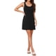 thumbnail image 2 of INSPIRE CHIC Vestido de Noche sin Mangas para Mujer con Sujetador Incorporado Cuello en U Vestido de Dormir de Viscosa Ajuste Suelto Ropa de Casa Mini Vestido L Negro, 2 of 6