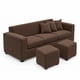 thumbnail image 2 of Living Venus 3 Cuerpos + 2 Pouf Chocolate, 2 of 4