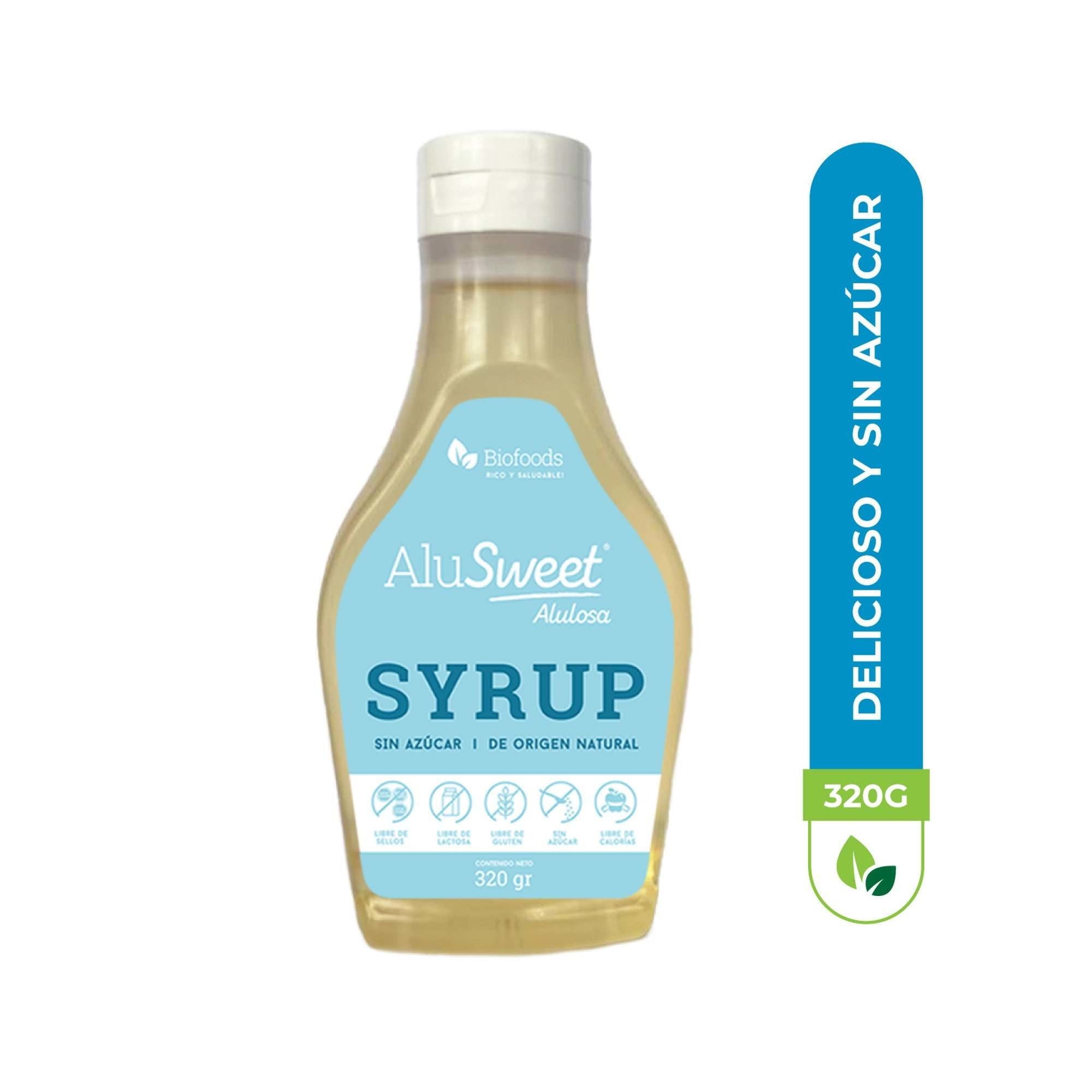Jarabe Líquido Alulosa Sin Azúcar Botella 320 g Biofoods