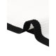 thumbnail image 5 of Camiseta de Trabajo Casual para Mujer con Manga Corta, Cuello Polo en V y Tejido de Punto Acanalado S Blanco, 5 of 6