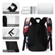 thumbnail image 5 of Harley Quinn-theme Backpack, Campus style schoolbag Bookbag with Adjustable Shoulder Straps And Large Zip Compartment, Unisex Travel Bags.42x30x15cm, 5 of 6