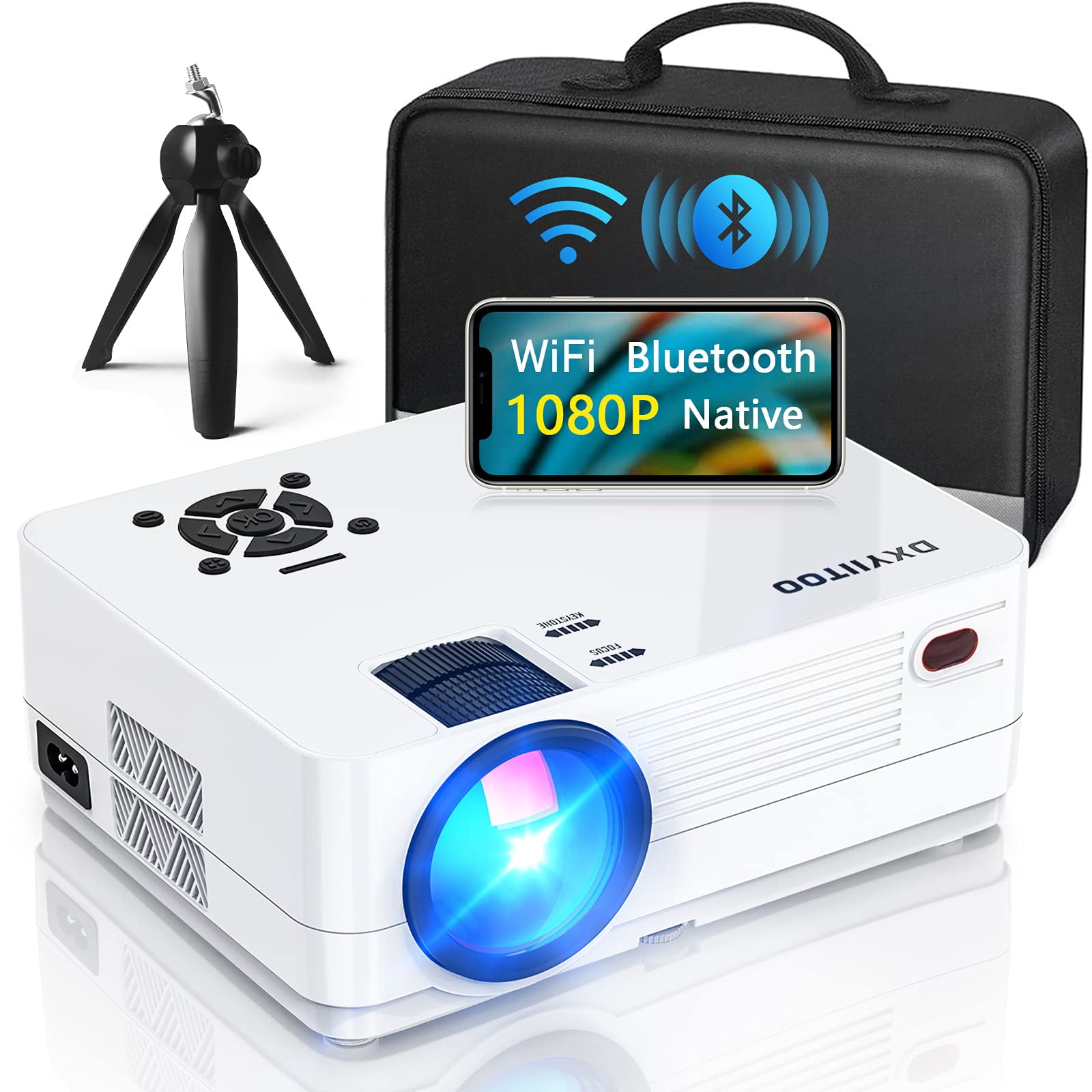 Proyector Dxyiitoo Native 1080p Wifi Bluetooth 5.0 300