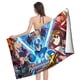 thumbnail image 4 of Mega Man Toalla de playa de secado rápido con diseño temático, regalo para mujeres y niñas, ideal para cumpleaños, fans, amantes de la música, uso en la playa o al aire libre, 78 × 150 cm, 4 of 6