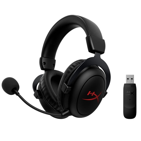Auriculares inalámbricos para juegos HyperX Cloud Core para PC - Negro