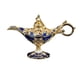 thumbnail image 1 of Olla De Lámpara De Aceite De Estilo Retro, Manualidades Para Decoración De Bodas Y Fiestas, Azul Marino, 1 of 5