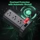 thumbnail image 2 of Cable de extensión, protector contra sobretensiones, Power Strip Tower, 12AC, 4USB, 2 of 7