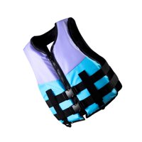 Ioensy - Chaleco Salvavidas Transpirable Con Soporte De Flotabilidad Para Kayak, Deportes Acuáticos, Vela, Talla Xl, Para Adultos, Azul Y Morado