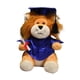 thumbnail image 2 of Graduation Lion Doll Crafting Animal De Peluche Para Amigos Party De La Fiesta Favores Azules, 2 of 5