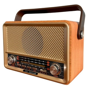 Mlab - Radio Parlante Bluetooth Aux Usb Fm Am Sw Vintage Grosseto