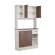thumbnail image 5 of Kit Cocina Sofia 4 Puertas 1 Cajón Nogal - Blanco, 5 of 15