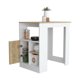 thumbnail image 1 of Isla de Cocina Stirling 1 Puerta Blanco - Macadamia, 1 of 7