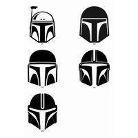 Rienda Libre - Sticker Star Wars The Mandalorian Auto Camioneta Tuning