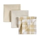 thumbnail image 2 of Juego de 6 paños de cocina LANE LINEN, 100% algodón, 30 x 30 cm, color beige, 2 of 3