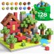 thumbnail image 1 of Bloques magnéticos WoodnPlay 128 piezas STEM Building para niños de 3 a 12 años, 1 of 7