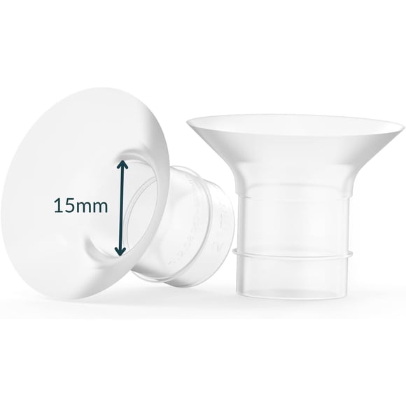 Pack 2 Unidades Insertos De Extractor Materno 15mm NO BPA