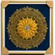 thumbnail image 1 of Cuadro Mandala en Marco Dorado 50x50cm, 1 of 3