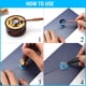 thumbnail image 3 of Kit De Sellos De Cera 24 Colores Con 624 Cuentas, 3 of 7