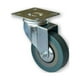 thumbnail image 1 of Rueda PVC 75 mm 60 Kg hbt Azul, 1 of 2
