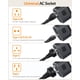 thumbnail image 3 of Adaptador de viaje universal SooPii 7 en 1 con puertos USB C/A negro, 3 of 9
