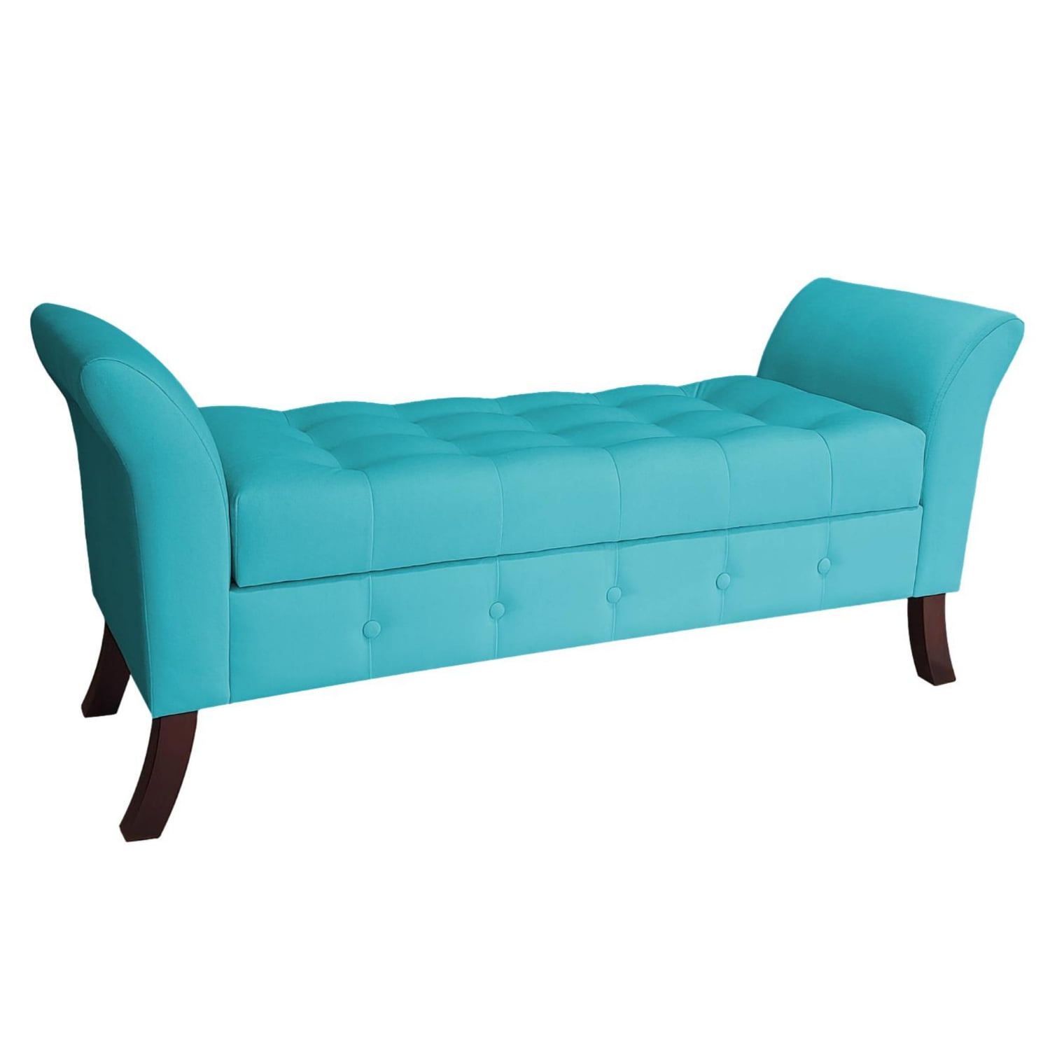 Genérico - Banqueta Baul Regatta Color Turquesa