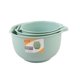 thumbnail image 4 of Juego de 3 Mixing Bowls Glad, verde salvia, sin BPA, aptos para lavavajillas, 4 of 5
