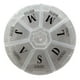 thumbnail image 1 of Set 5 Pastillero Circular Semanal Organizador Tabletas Lau, 1 of 3