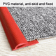 thumbnail image 3 of Protector de borde de 2 metros - Tira de PVC para borde de alfombra - Tiras de transición de goma para piso - Moldura autoadhesiva, 3 of 5