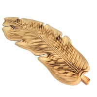 Oem - Bandeja De Frutas Verduras Frutero Centro De Mesa Hoja Beige