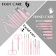 thumbnail image 3 of Set de Manicure Profesional MINKINH de 26 Piezas de Acero Inoxidable, 3 of 3