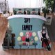 thumbnail image 1 of ed DeathNote Bedding Sets exquisite bed supplies set duvet cover bed comforter set luxury birthday gift, 1 of 5