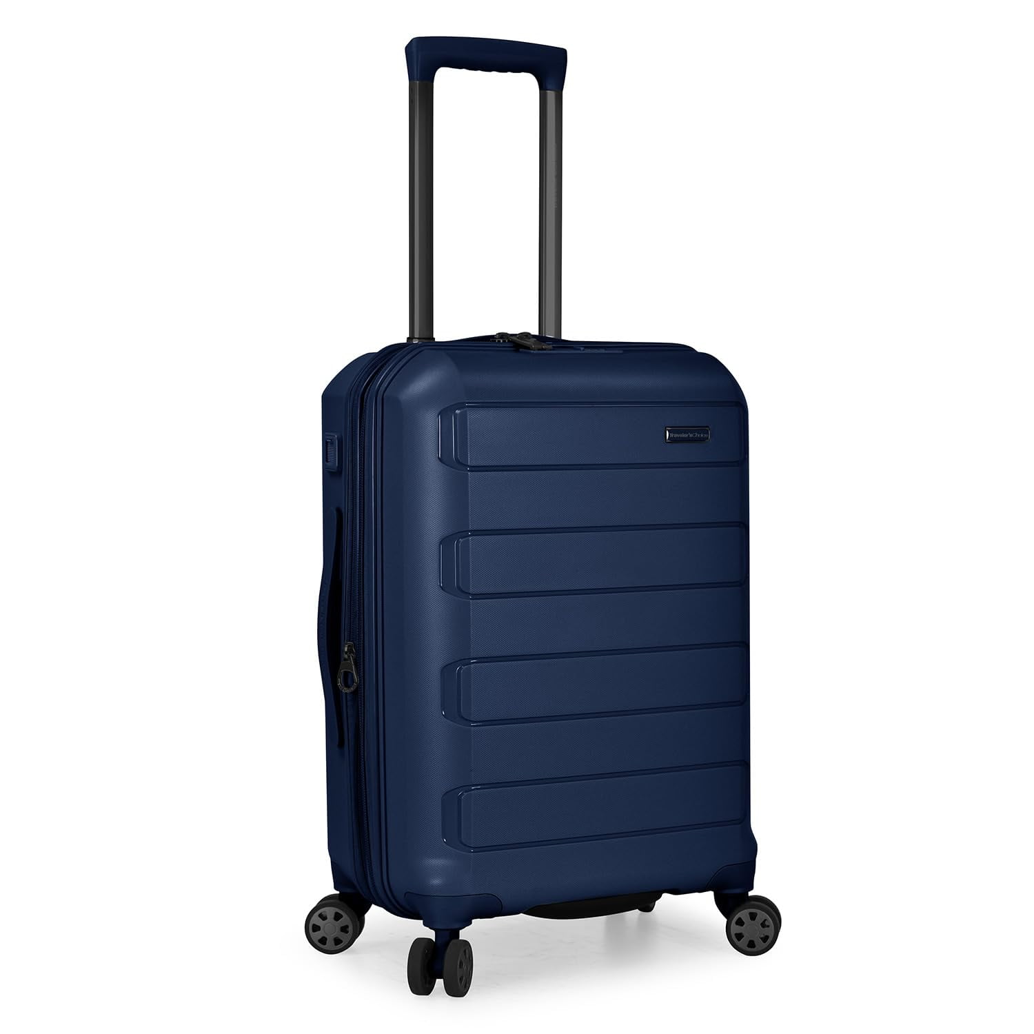 Luggage Traveler's Choice Pagosa, Indestructible, Azul Marino, 22 Pulgadas