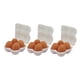 thumbnail image 1 of Bandeja De Huevos En Miniatura De Mu?ecas 1:12 Landscape Decle Decor Caja De Almacenamiento De Huevos Blanco, 1 of 5