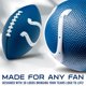thumbnail image 2 of Foam Football Franklin Sports NFL Indianapolis Colts para niños, 2 of 7