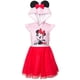 thumbnail image 1 of Vestido Disney Minnie Mouse de malla para niñas pequeñas, color rosa, talla 4, 1 of 5
