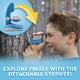 thumbnail image 3 of Microscopio Blue Marble National Geographic Junior Kids, 3 of 7