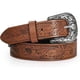 thumbnail image 1 of Cinturón TRIWORKS western PU grabado con hebilla floral 3.8 cm, 1 of 3