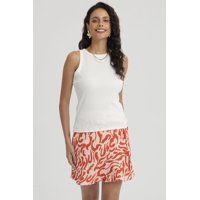 Fashionspark - Polera Mujer Rib Grueso Crudo