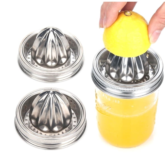 Tapa de exprimidor de acero inoxidable de 2 piezas para cítricos – ziHenryDa