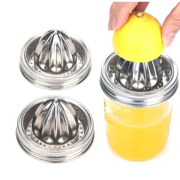 Tapa de exprimidor de acero inoxidable de 2 piezas para cítricos – ziHenryDa