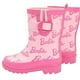 thumbnail image 2 of Barbie Wellies Girls Kids Short Pink Glitter Logo Rain Wellington Boots 6.5 US NITDLER, 2 of 2